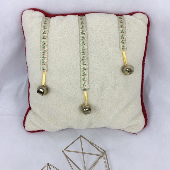 Jingle Bell Accent Pillow - Picture 2 of 3